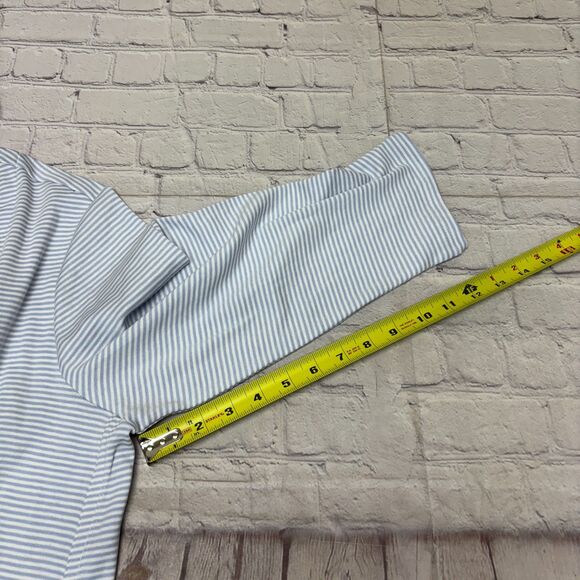 J. Jill 3/4 Sleeve Scoop Neck Tee T-Shirt Top 2X Stripes Pima Cotton C026 -30 - Picture 5 of 15